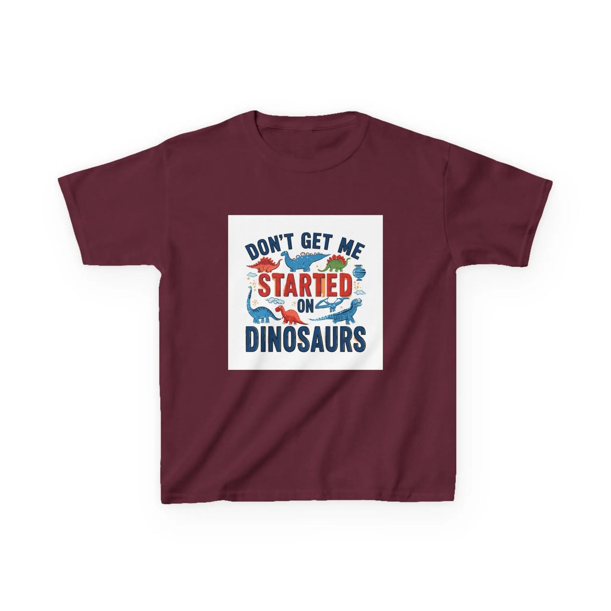 "Don't Get Me Started on Dinosaurs" - Kids Autism Awareness T-Shirt Printify