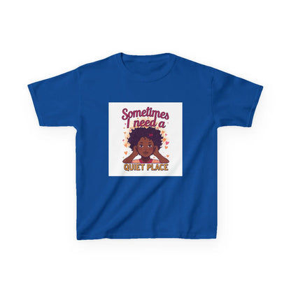 "Sometimes I Need a Quiet Place" - Kids Autism Awareness T-Shirt Printify