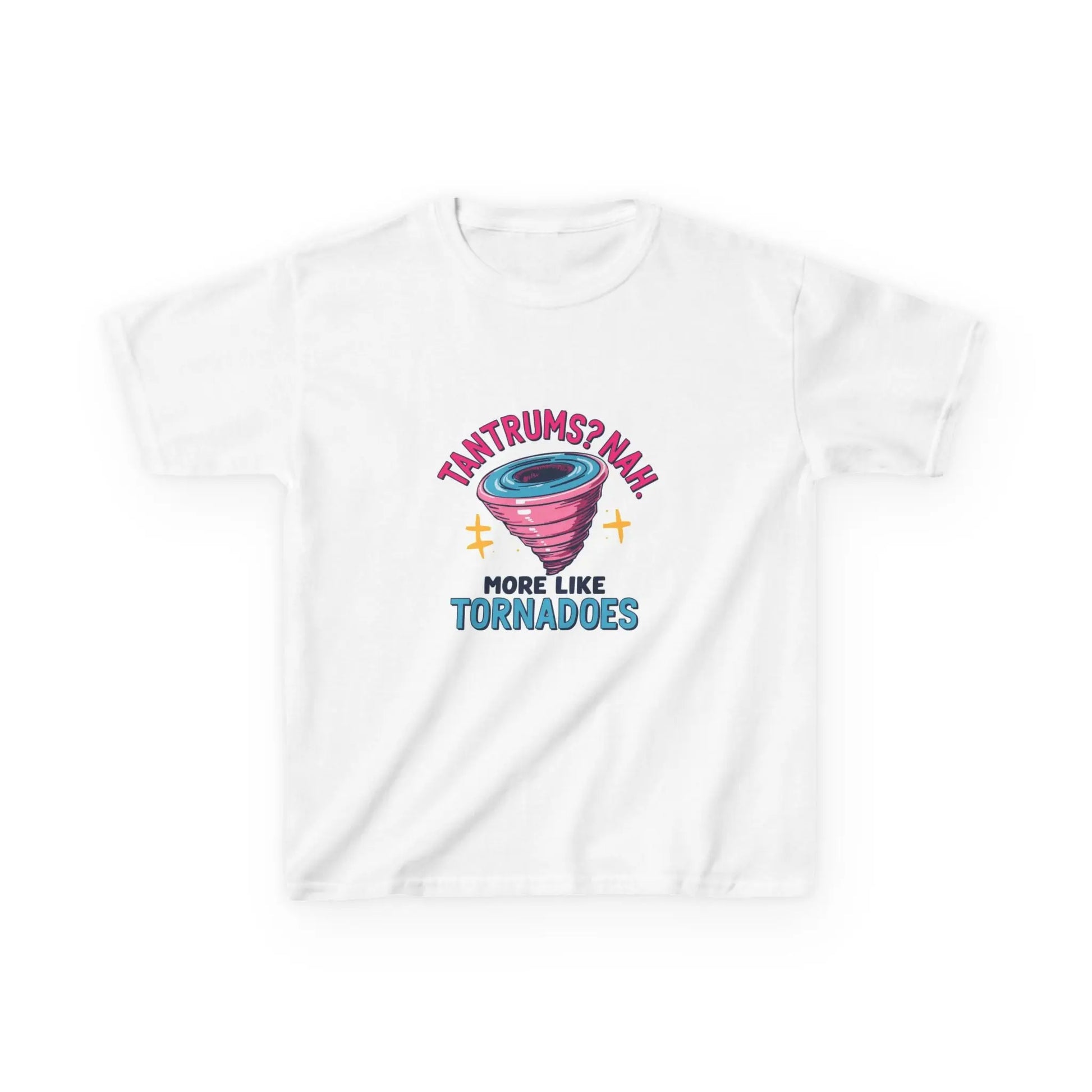 "Tantrums? Nah, More Like Tornadoes" - Kids Autism Awareness T-Shirt Printify