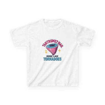 "Tantrums? Nah, More Like Tornadoes" - Kids Autism Awareness T-Shirt Printify