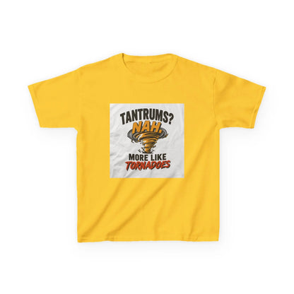 "Tantrums? Nah, More Like Tornadoes" - Kids Autism Awareness T-Shirt Printify