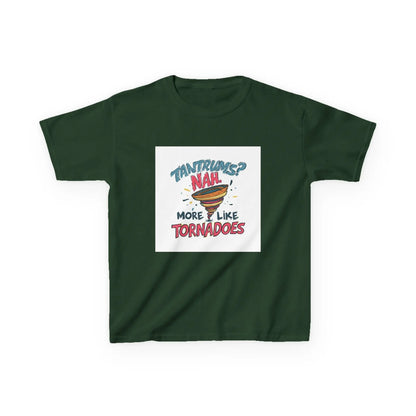 "Tantrums? Nah... More Like Tornadoes" - Kids Autism Awareness T-Shirt Printify
