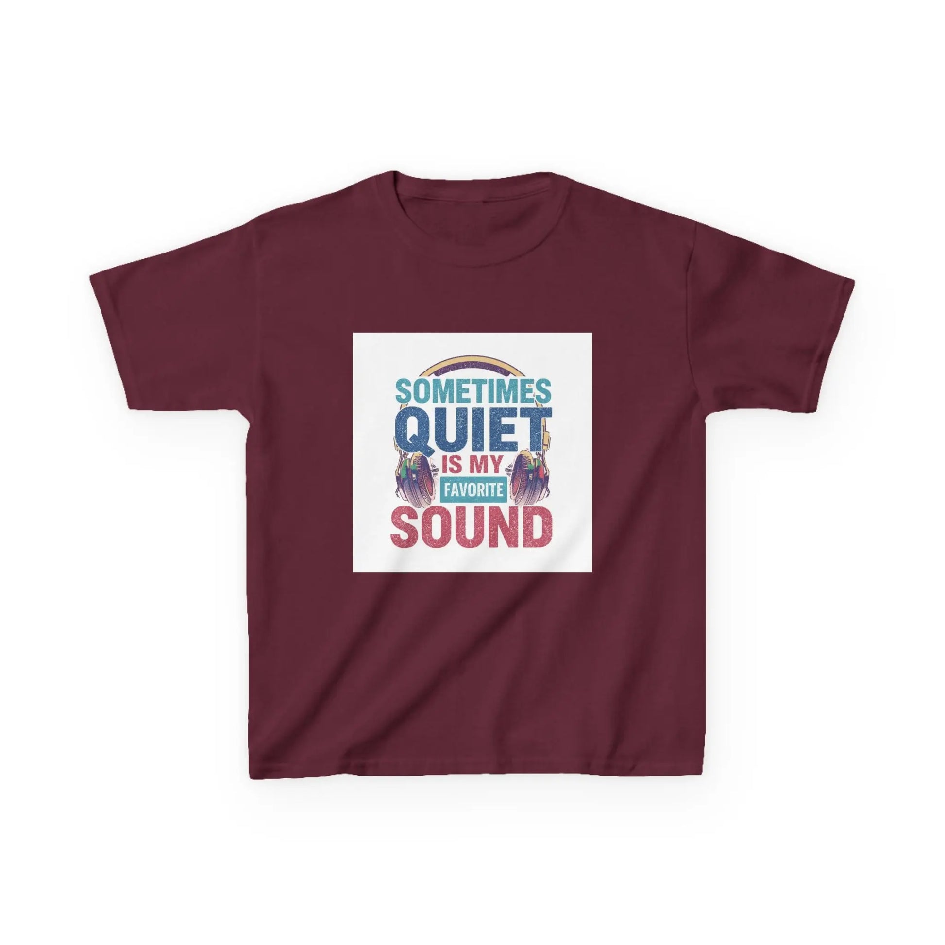"Sometimes Quiet Is My Favorite Sound" - Kids Autism Awareness T-Shirt Printify