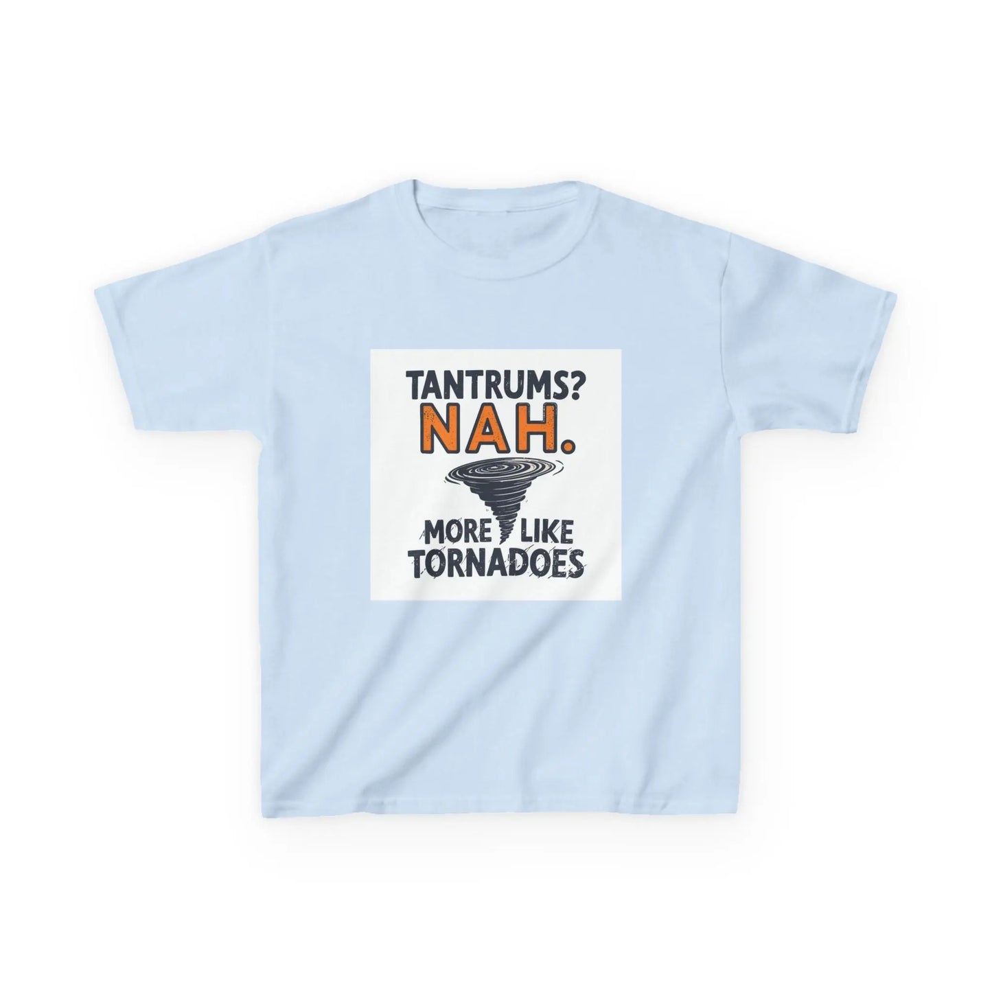 "Tantrums? NAH. More Like Tornadoes" - Kids Autism Awareness T-Shirt Printify