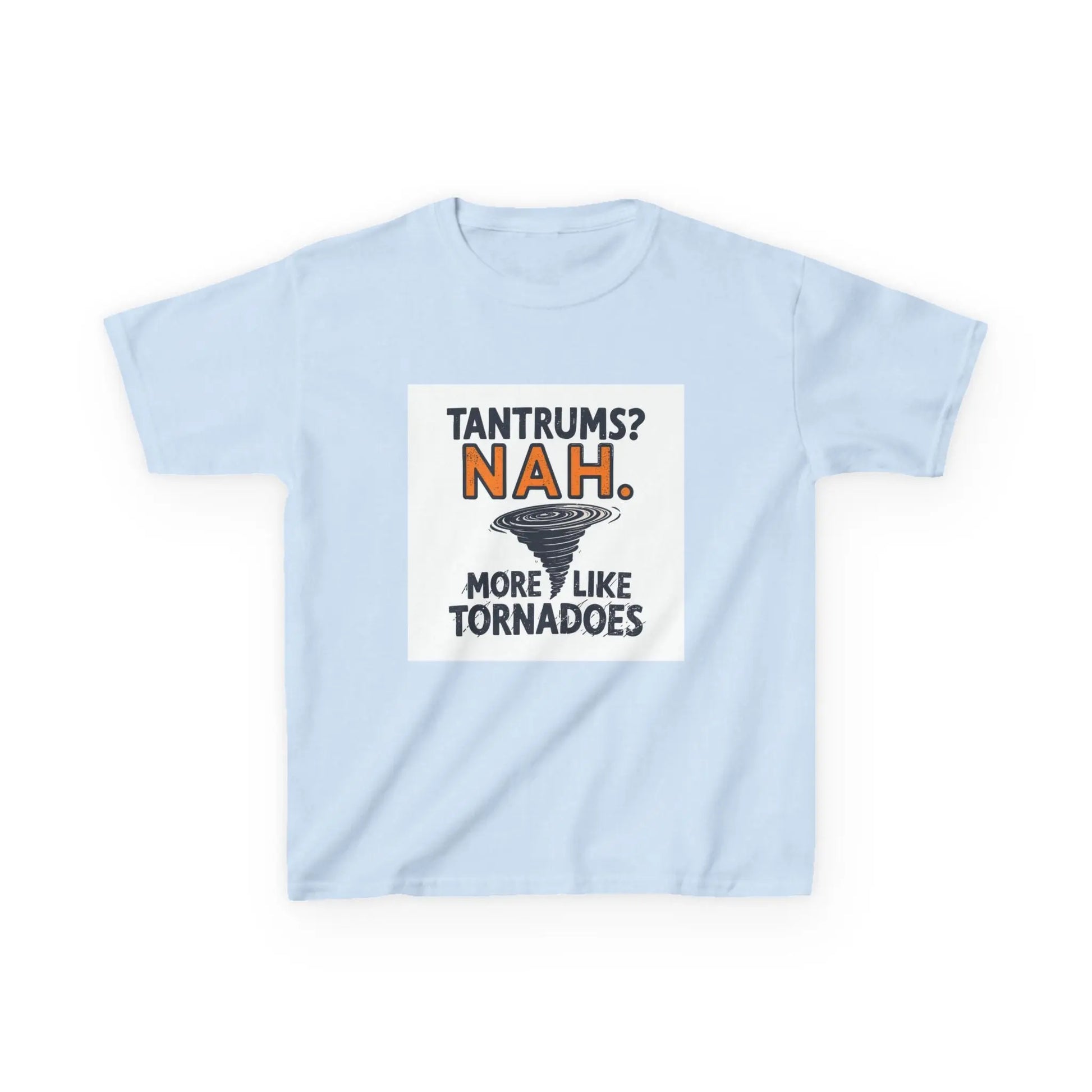"Tantrums? NAH. More Like Tornadoes" - Kids Autism Awareness T-Shirt Printify