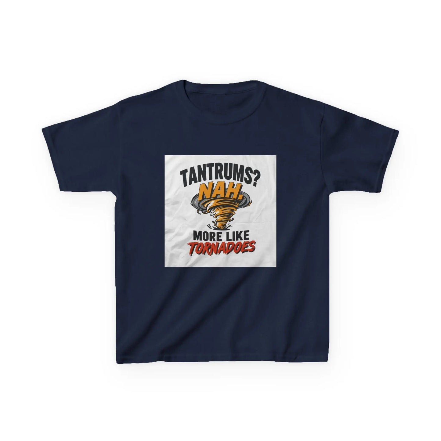 "Tantrums? Nah, More Like Tornadoes" - Kids Autism Awareness T-Shirt Printify