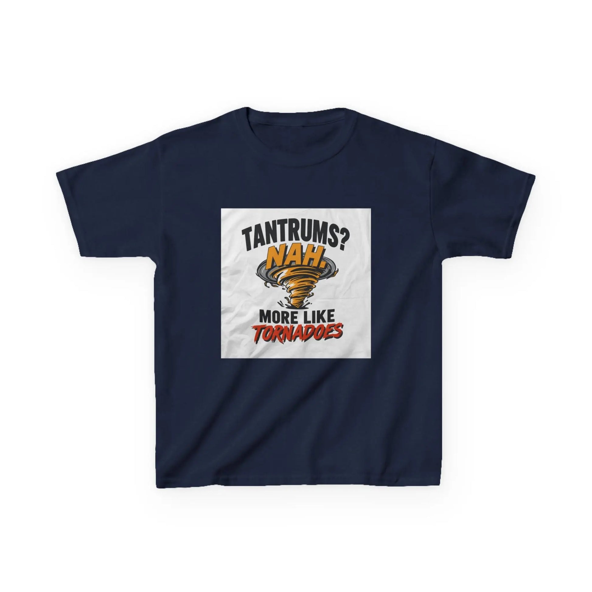 "Tantrums? Nah, More Like Tornadoes" - Kids Autism Awareness T-Shirt Printify