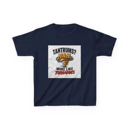 "Tantrums? Nah, More Like Tornadoes" - Kids Autism Awareness T-Shirt Printify