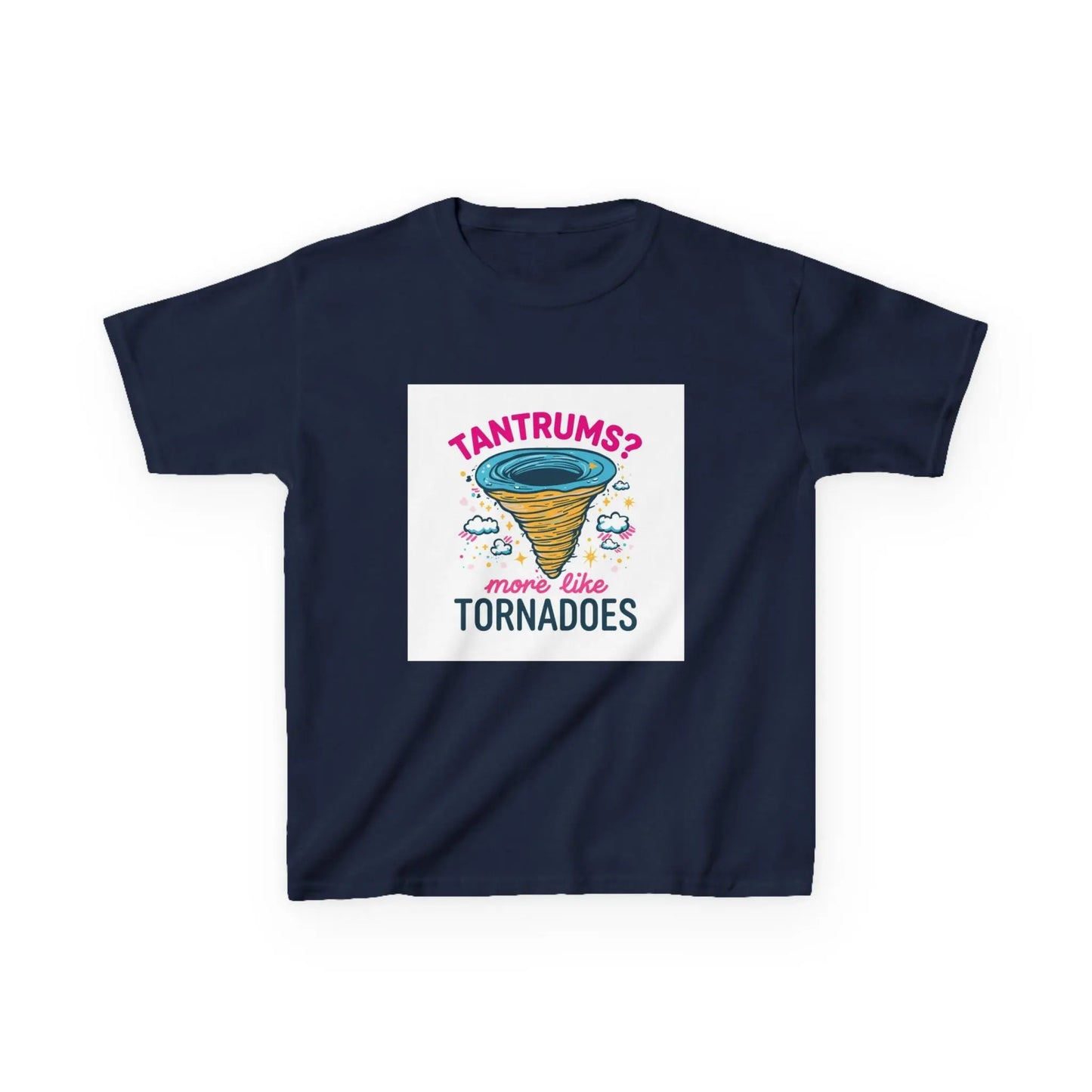 "Tantrums? Nah. More Like Tornadoes" - Kids Autism Awareness T-Shirt Printify