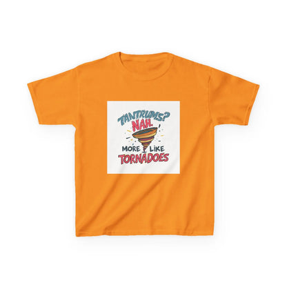 "Tantrums? Nah... More Like Tornadoes" - Kids Autism Awareness T-Shirt Printify