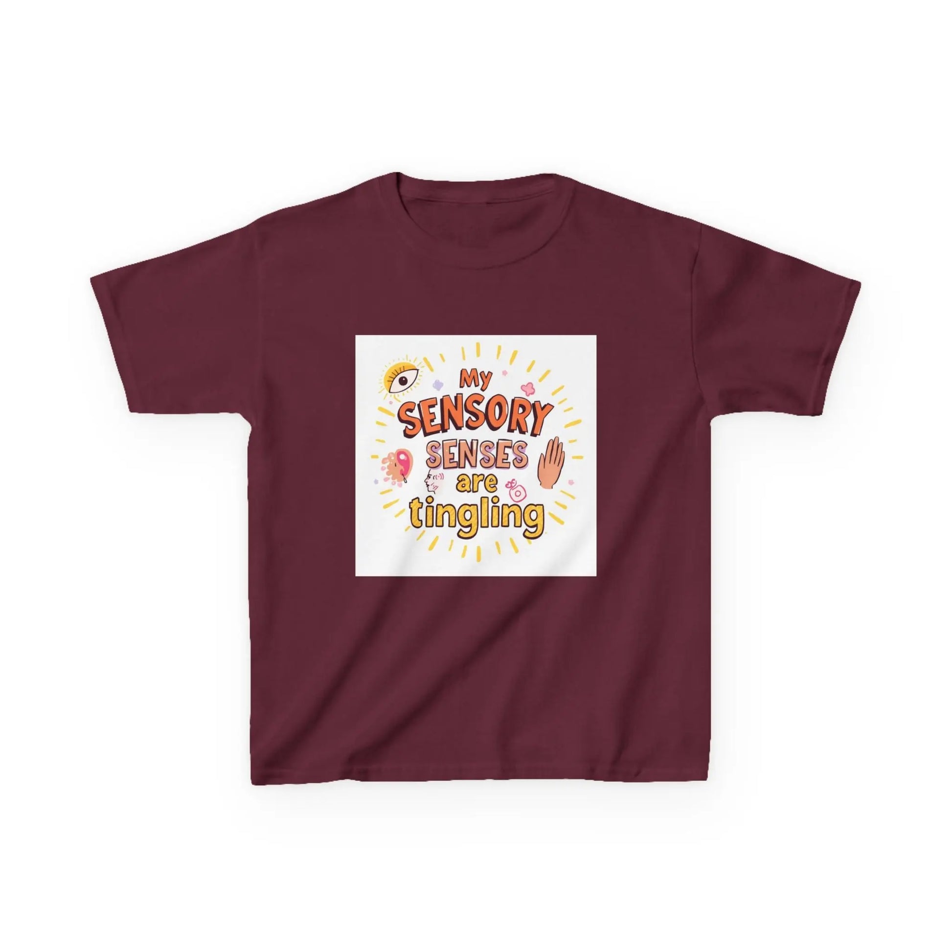 "My Sensory Senses Are Tingling" - Kids Autism Awareness T-Shirt Printify