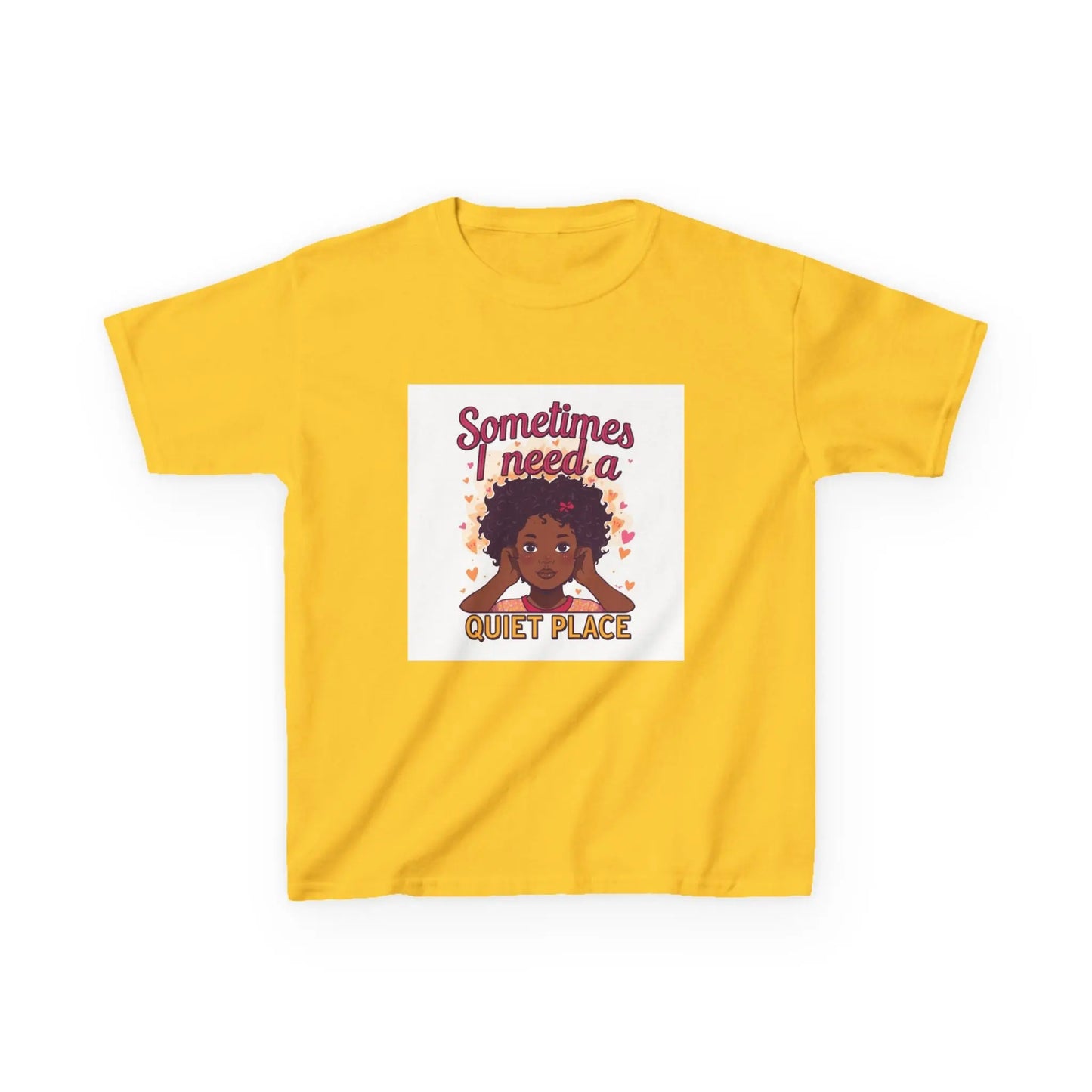"Sometimes I Need a Quiet Place" - Kids Autism Awareness T-Shirt Printify