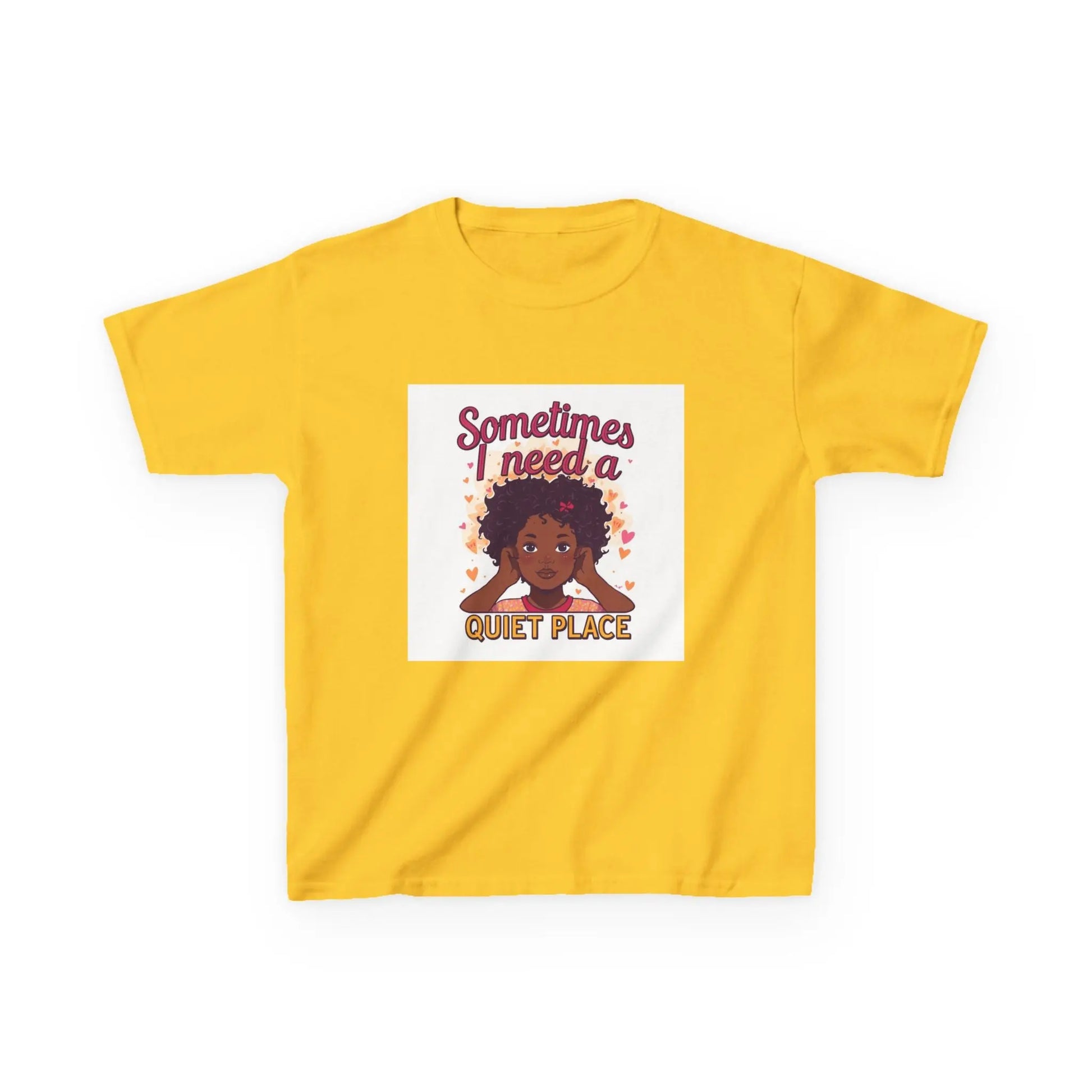 "Sometimes I Need a Quiet Place" - Kids Autism Awareness T-Shirt Printify