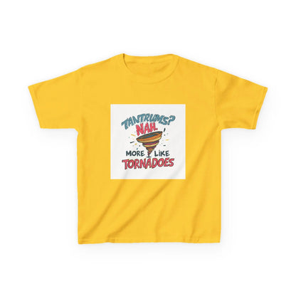 "Tantrums? Nah... More Like Tornadoes" - Kids Autism Awareness T-Shirt Printify