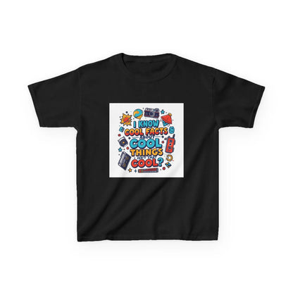 “I Know Cool Facts & Cool Things” - Kids Autism Awareness T-Shirt Printify