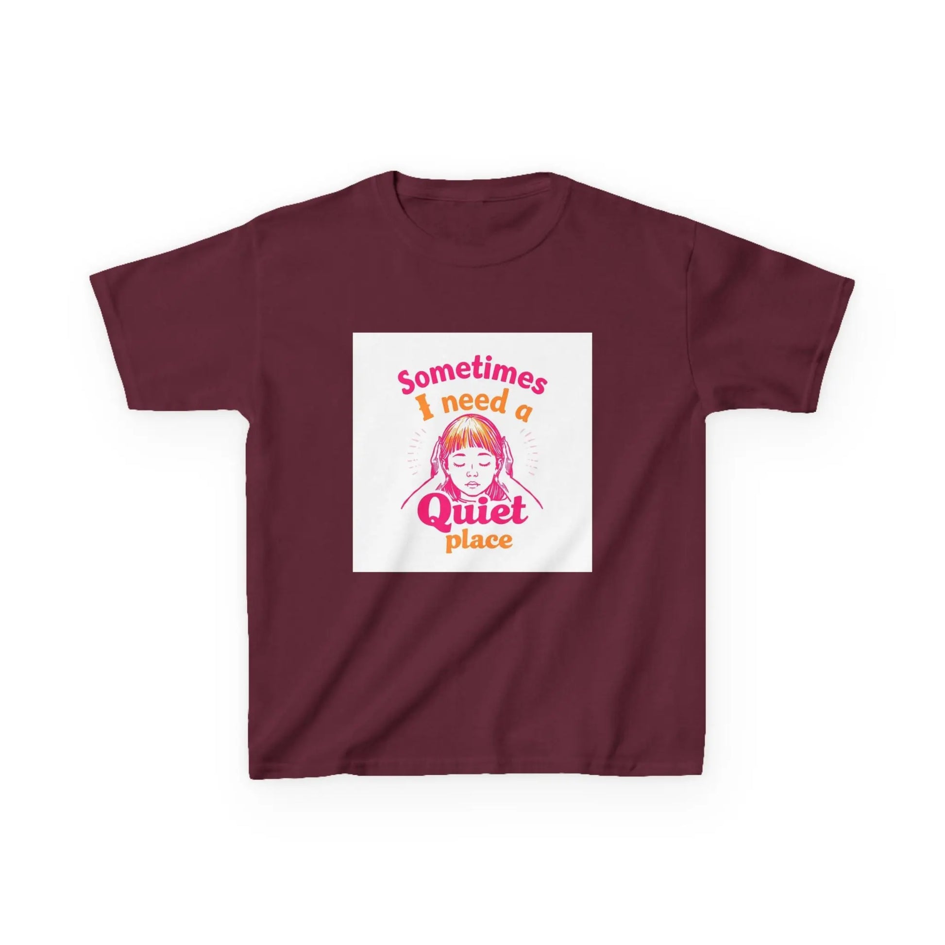 "Sometimes I Need a Quiet Place" - Kids Autism Awareness T-Shirt Printify