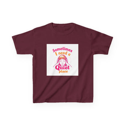 "Sometimes I Need a Quiet Place" - Kids Autism Awareness T-Shirt Printify