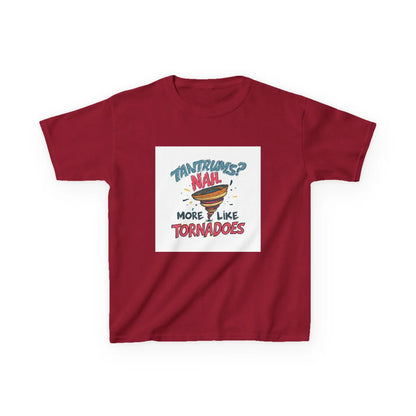"Tantrums? Nah... More Like Tornadoes" - Kids Autism Awareness T-Shirt Printify