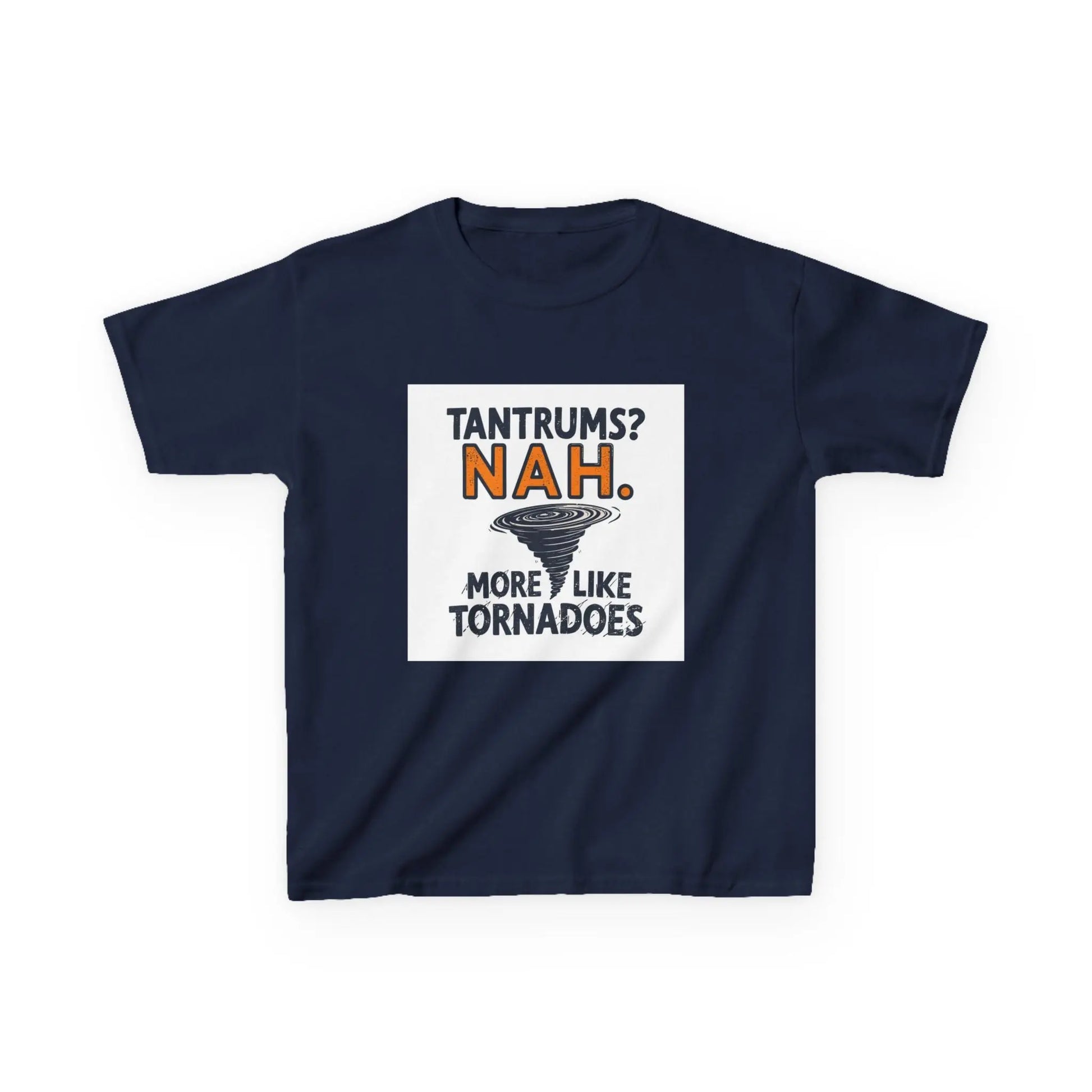 "Tantrums? NAH. More Like Tornadoes" - Kids Autism Awareness T-Shirt Printify