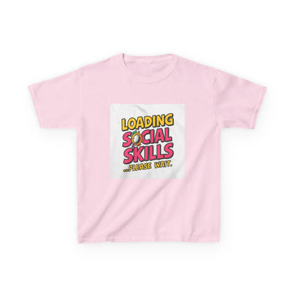 "Loading Social Skills...Please Wait" - Kids Autism Awareness T-Shirt Printify