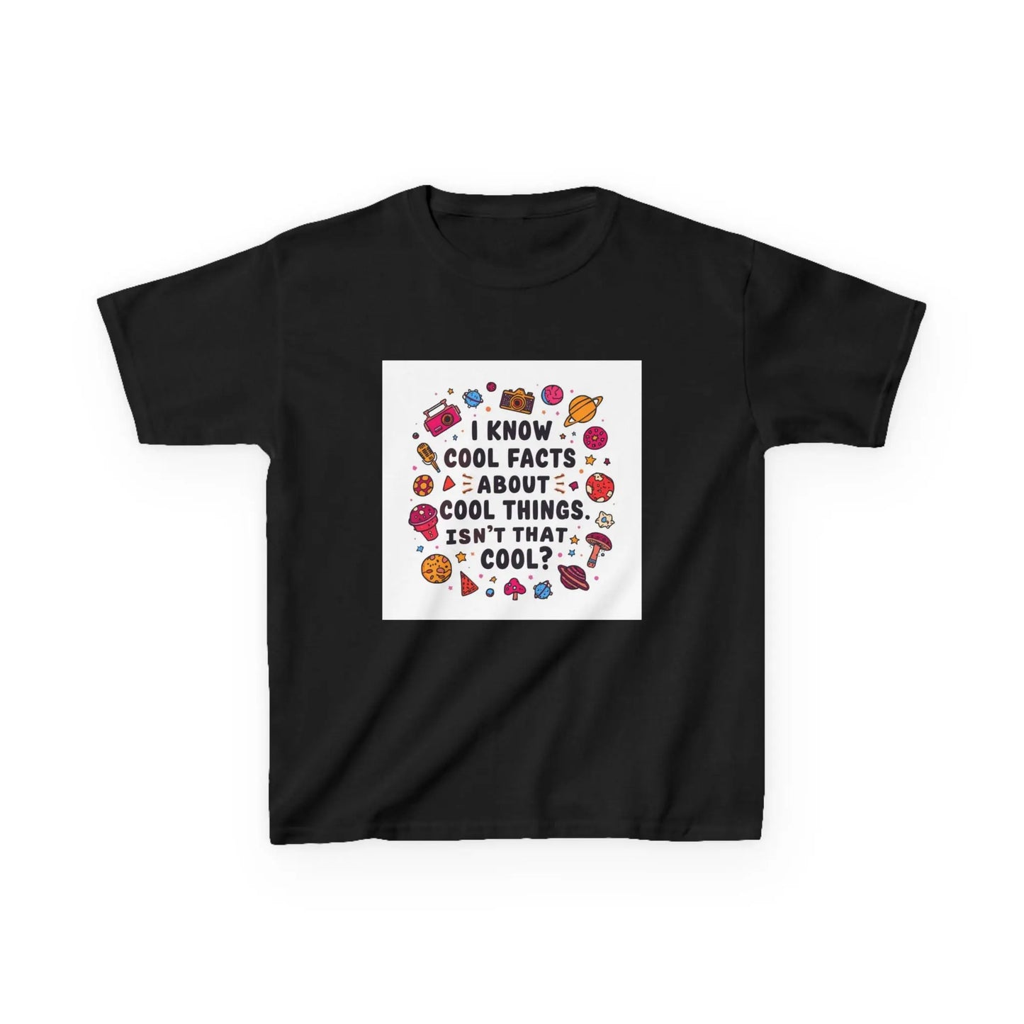 "I Know Cool Facts About Cool Things, Isn't That Cool?" - Kids Autism Awareness T-Shirt Printify
