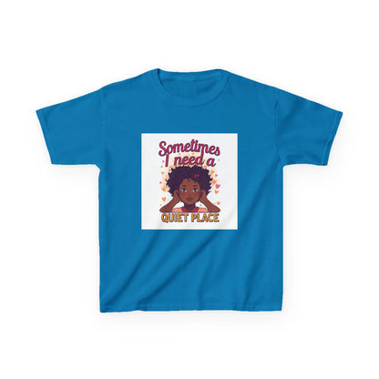 "Sometimes I Need a Quiet Place" - Kids Autism Awareness T-Shirt Printify
