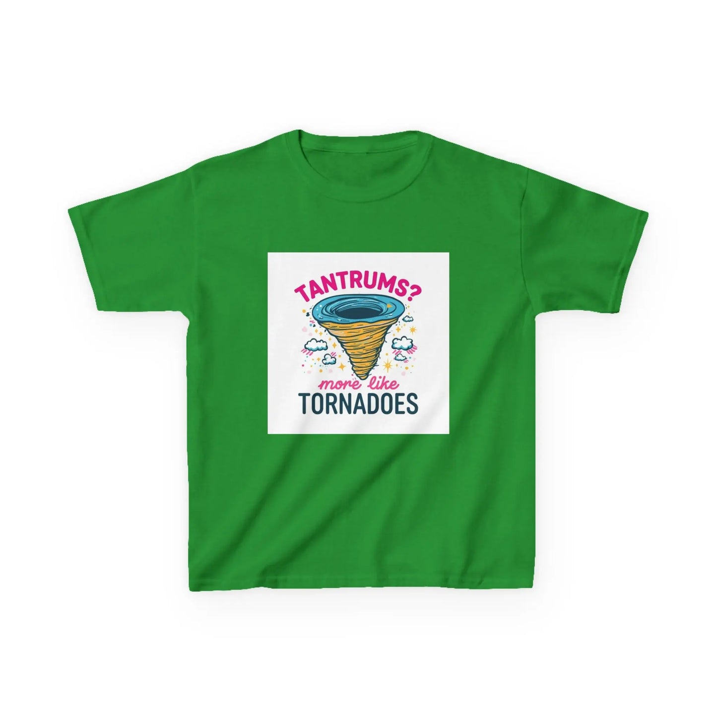 "Tantrums? Nah. More Like Tornadoes" - Kids Autism Awareness T-Shirt Printify