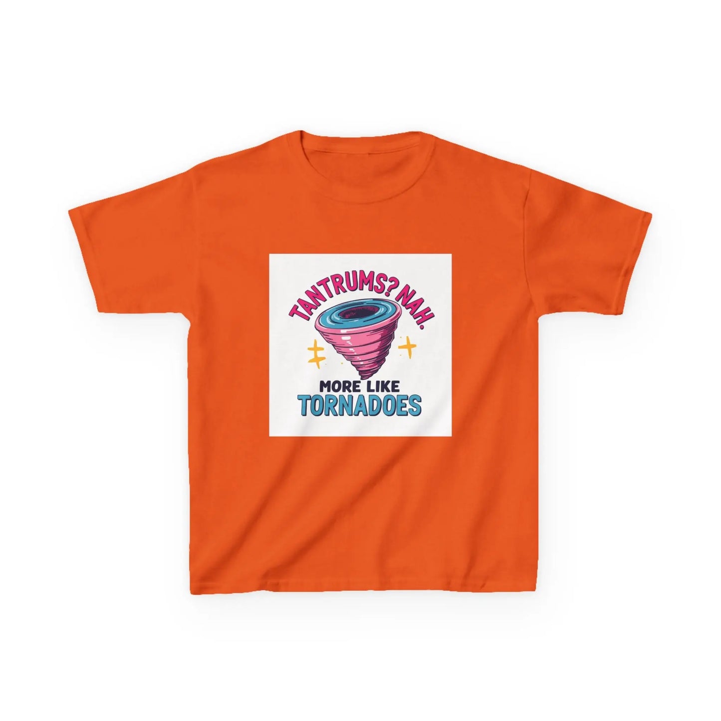 "Tantrums? Nah, More Like Tornadoes" - Kids Autism Awareness T-Shirt Printify