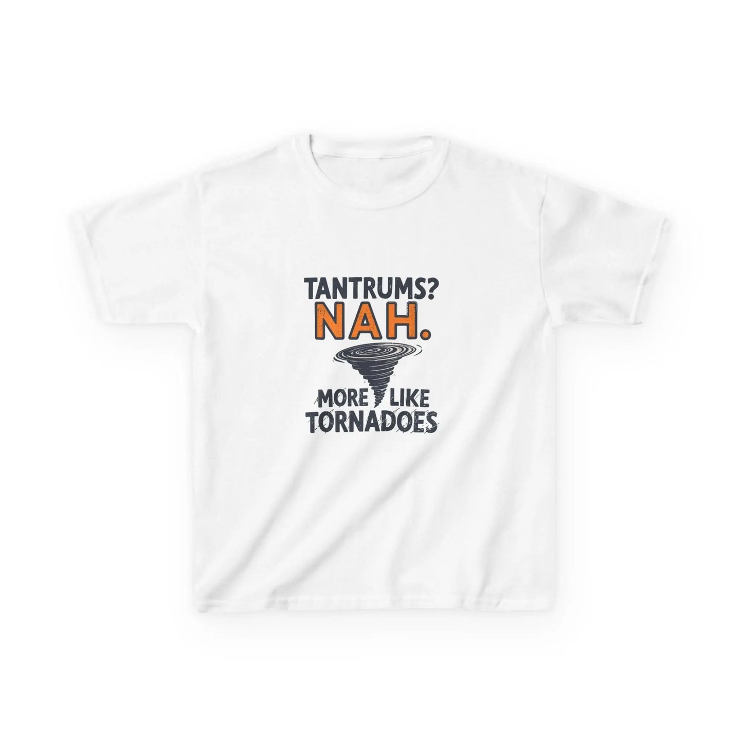 "Tantrums? NAH. More Like Tornadoes" - Kids Autism Awareness T-Shirt Printify