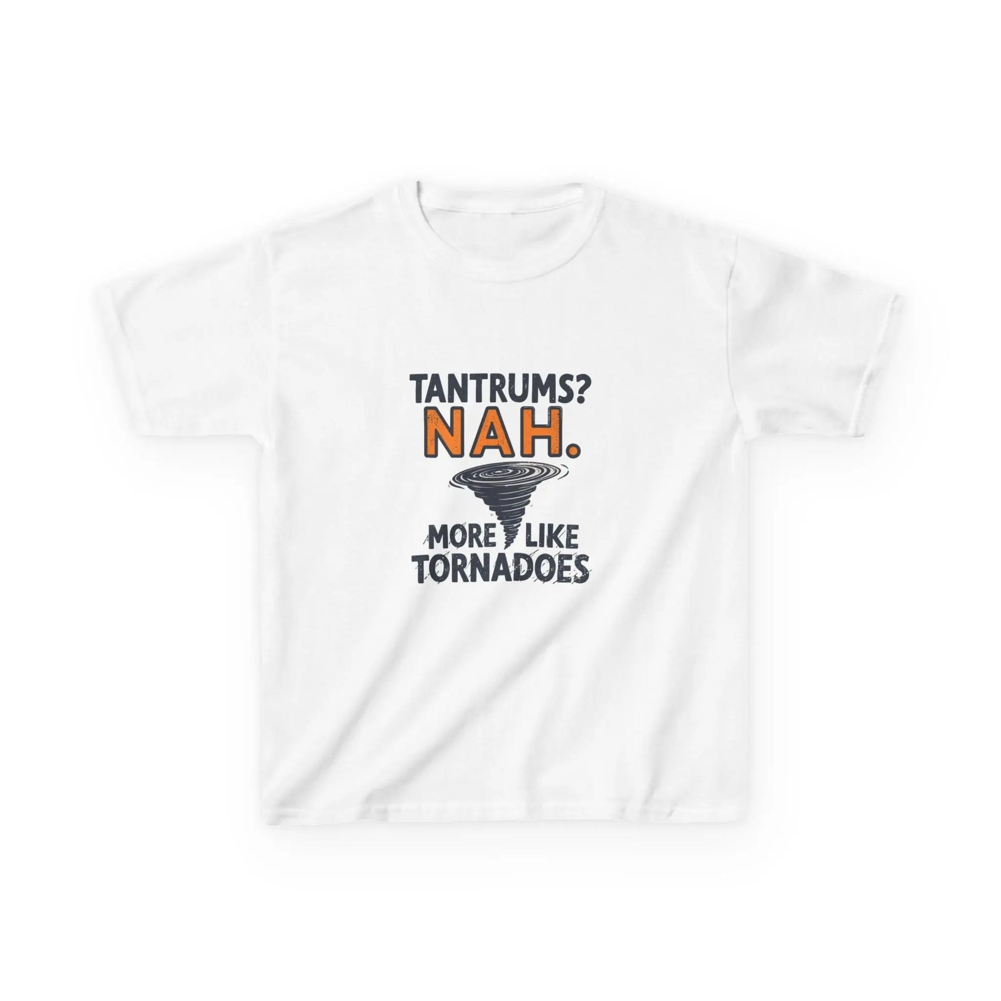 "Tantrums? NAH. More Like Tornadoes" - Kids Autism Awareness T-Shirt Printify