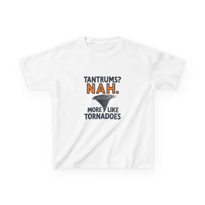 "Tantrums? NAH. More Like Tornadoes" - Kids Autism Awareness T-Shirt Printify