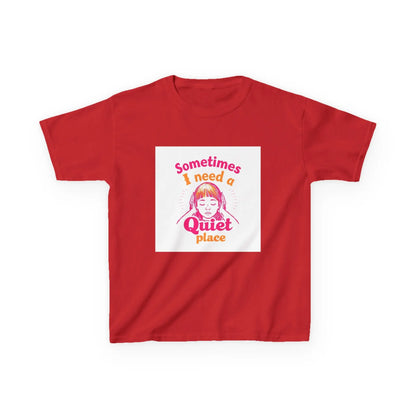 "Sometimes I Need a Quiet Place" - Kids Autism Awareness T-Shirt Printify
