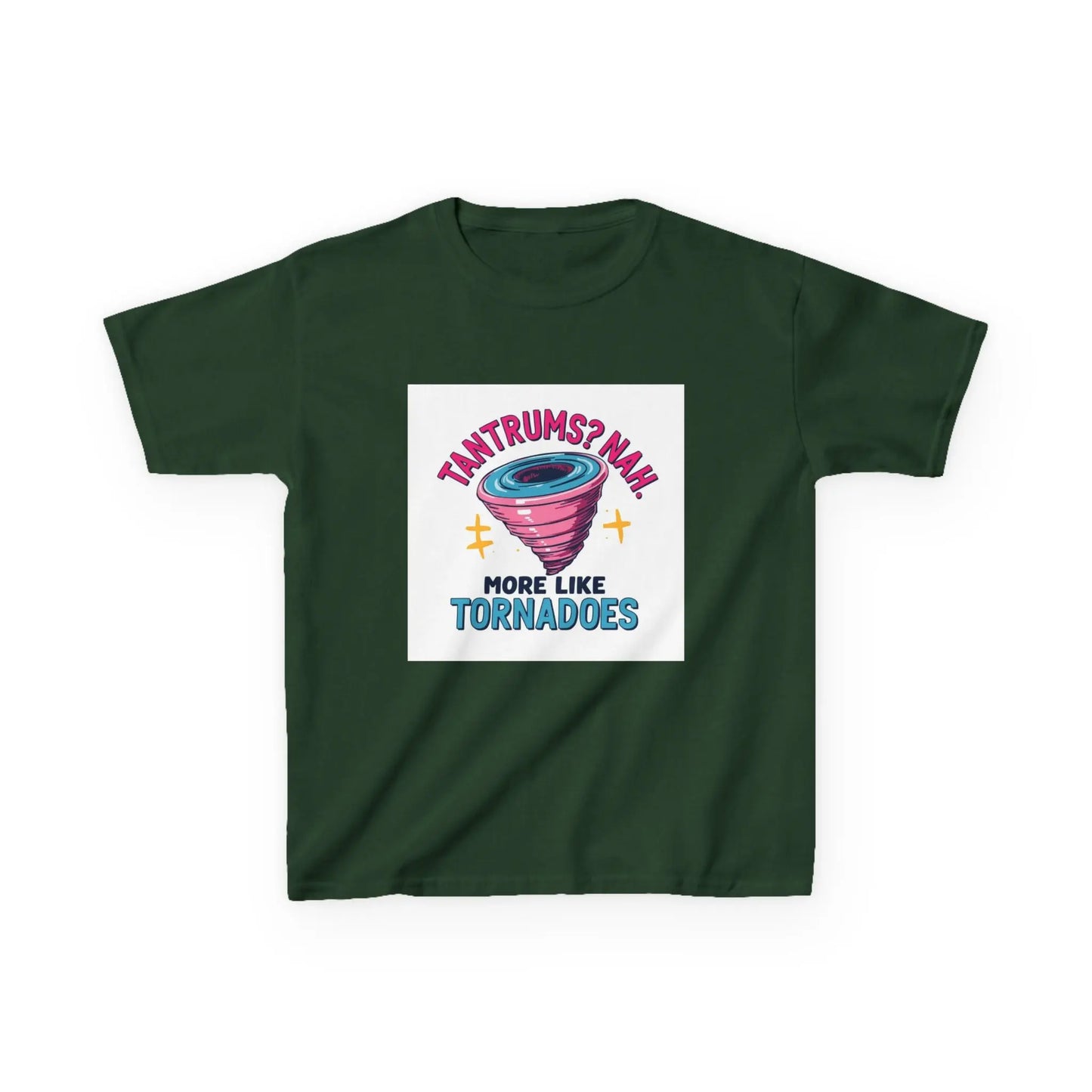 "Tantrums? Nah, More Like Tornadoes" - Kids Autism Awareness T-Shirt Printify
