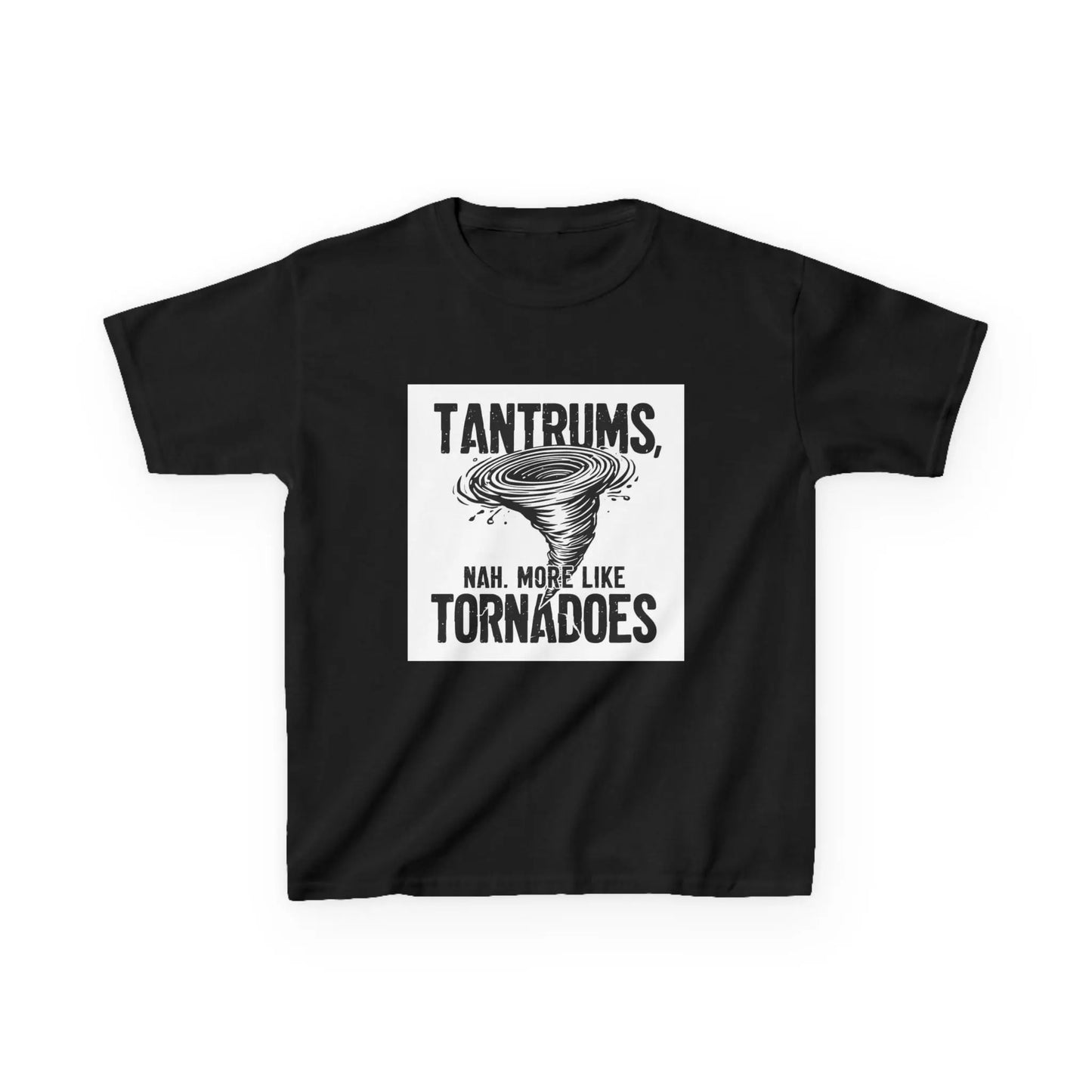 "Tantrums, Nah. More Like Tornadoes" - Kids Autism Awareness T-Shirt Printify