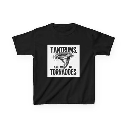 "Tantrums, Nah. More Like Tornadoes" - Kids Autism Awareness T-Shirt Printify