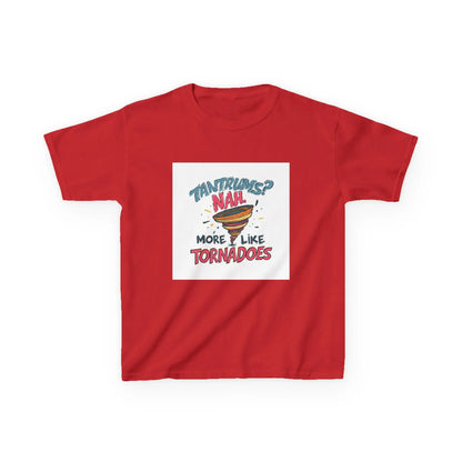 "Tantrums? Nah... More Like Tornadoes" - Kids Autism Awareness T-Shirt Printify
