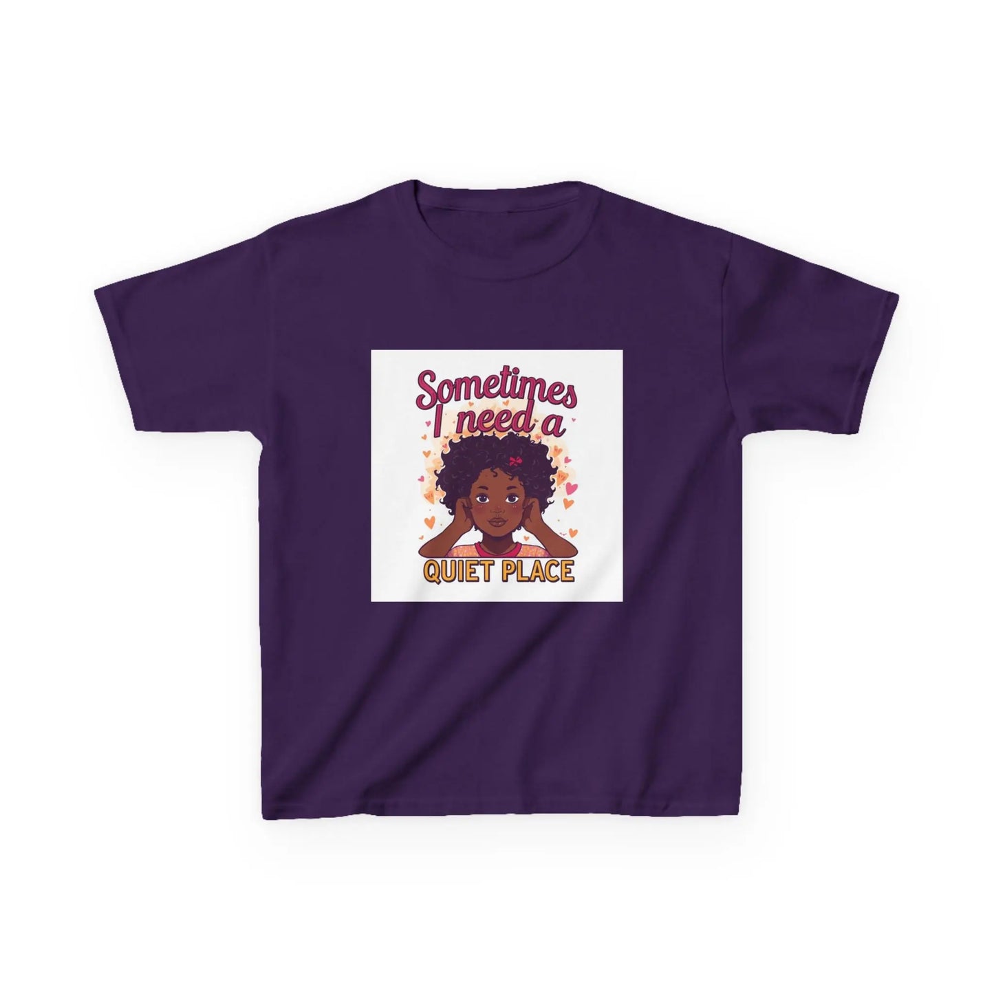 "Sometimes I Need a Quiet Place" - Kids Autism Awareness T-Shirt Printify