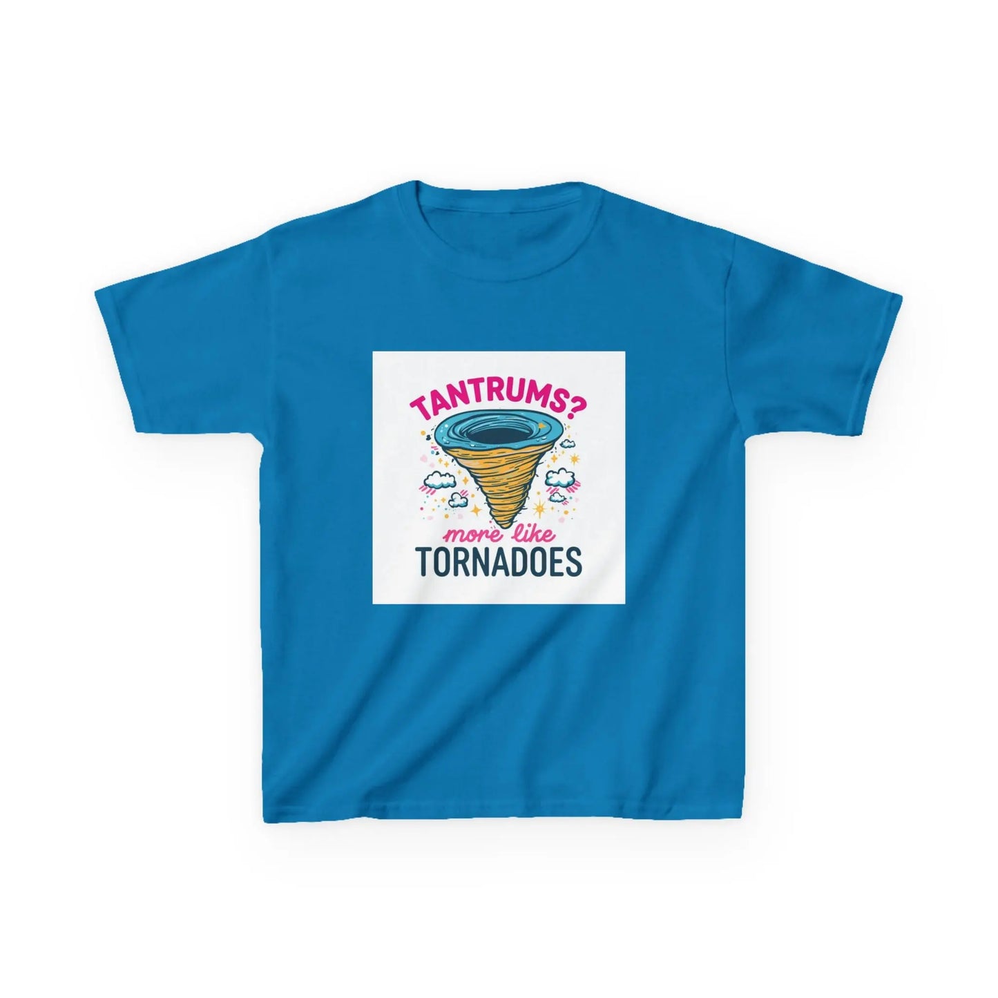"Tantrums? Nah. More Like Tornadoes" - Kids Autism Awareness T-Shirt Printify