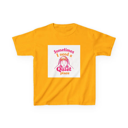 "Sometimes I Need a Quiet Place" - Kids Autism Awareness T-Shirt Printify