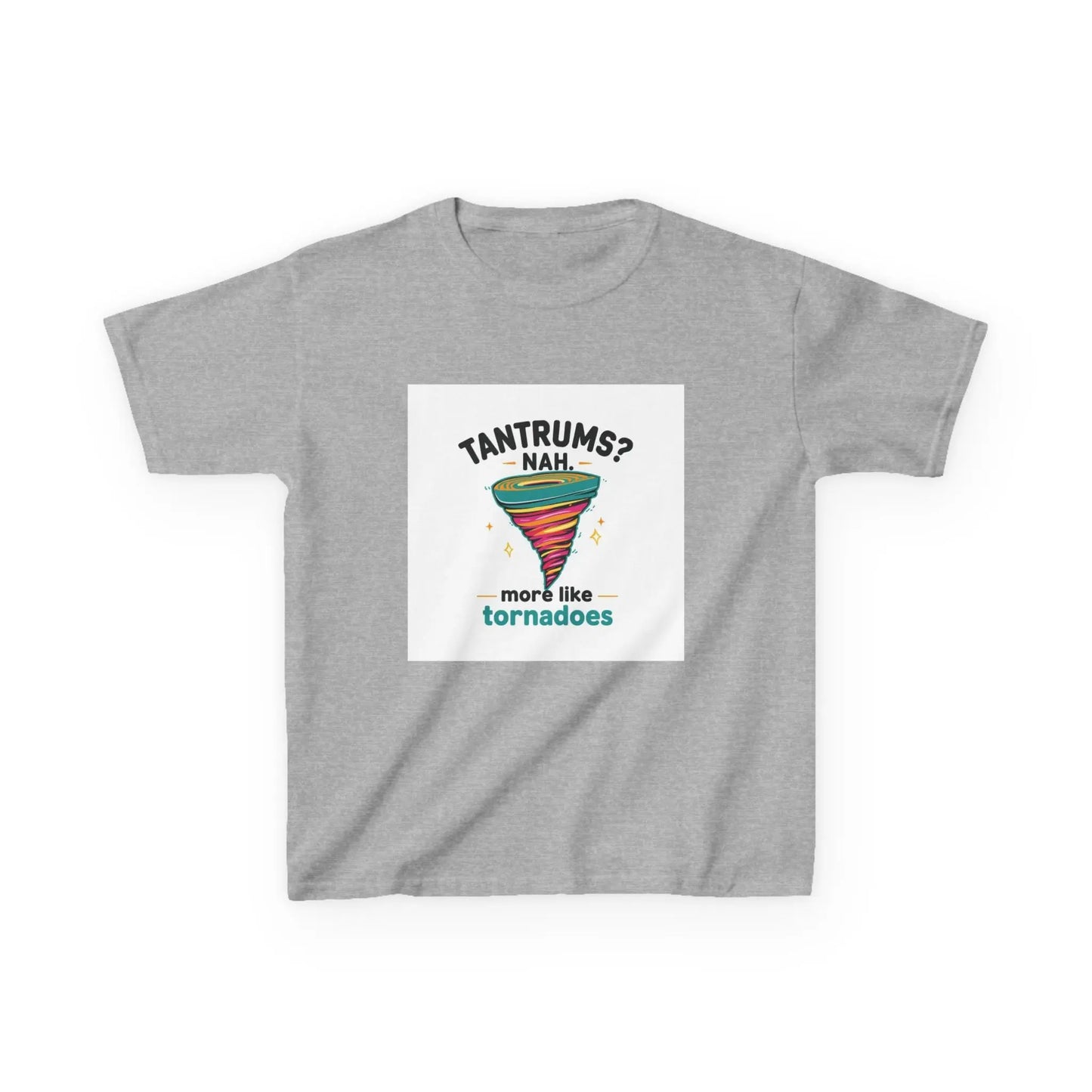 "Tantrums? Nah, More Like Tornadoes" - Kids Autism Awareness T-Shirt Printify