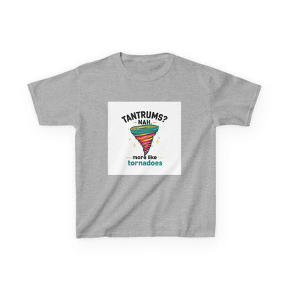 "Tantrums? Nah, More Like Tornadoes" - Kids Autism Awareness T-Shirt Printify