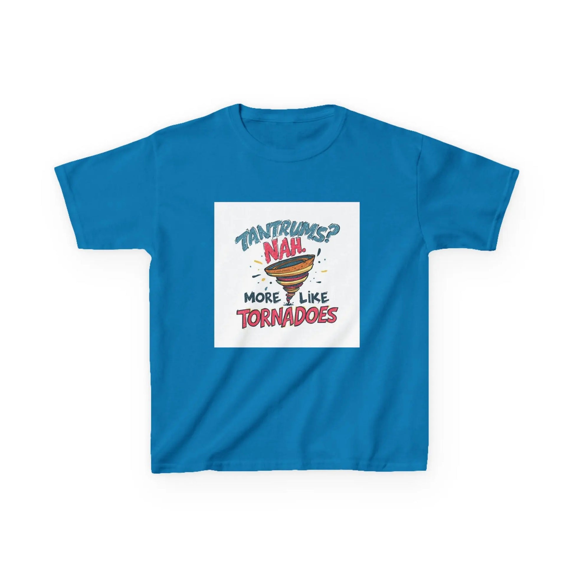 "Tantrums? Nah... More Like Tornadoes" - Kids Autism Awareness T-Shirt Printify