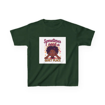 "Sometimes I Need a Quiet Place" - Kids Autism Awareness T-Shirt Printify