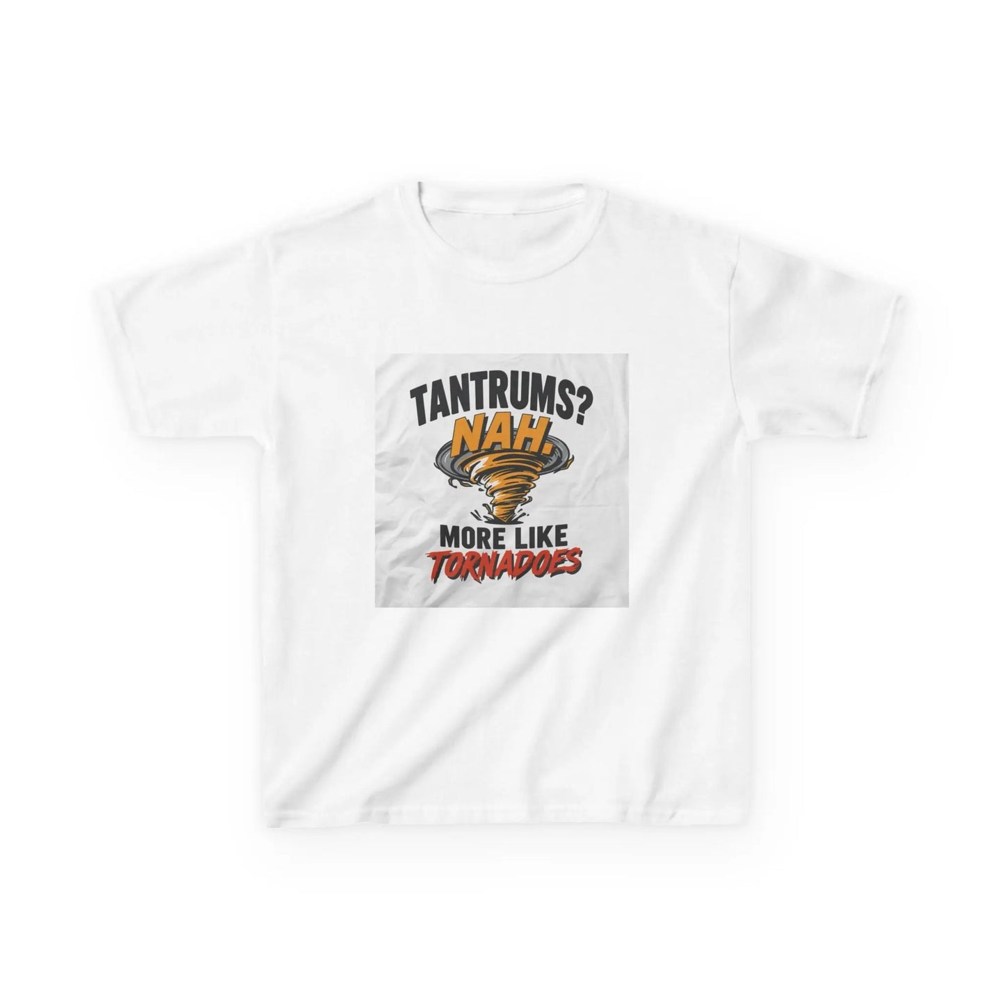 "Tantrums? Nah, More Like Tornadoes" - Kids Autism Awareness T-Shirt Printify