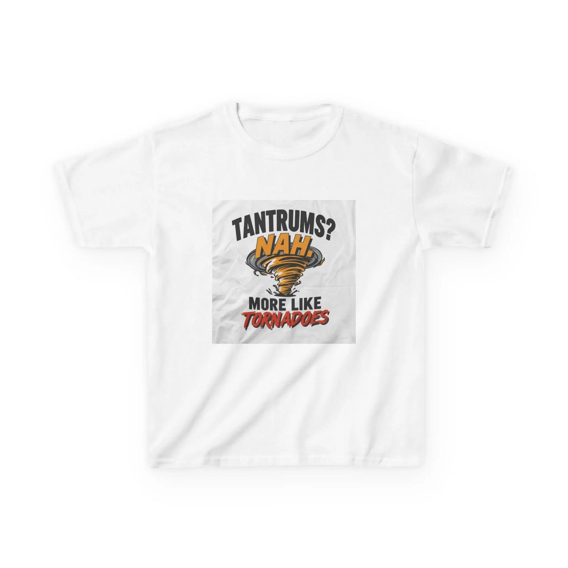 "Tantrums? Nah, More Like Tornadoes" - Kids Autism Awareness T-Shirt Printify