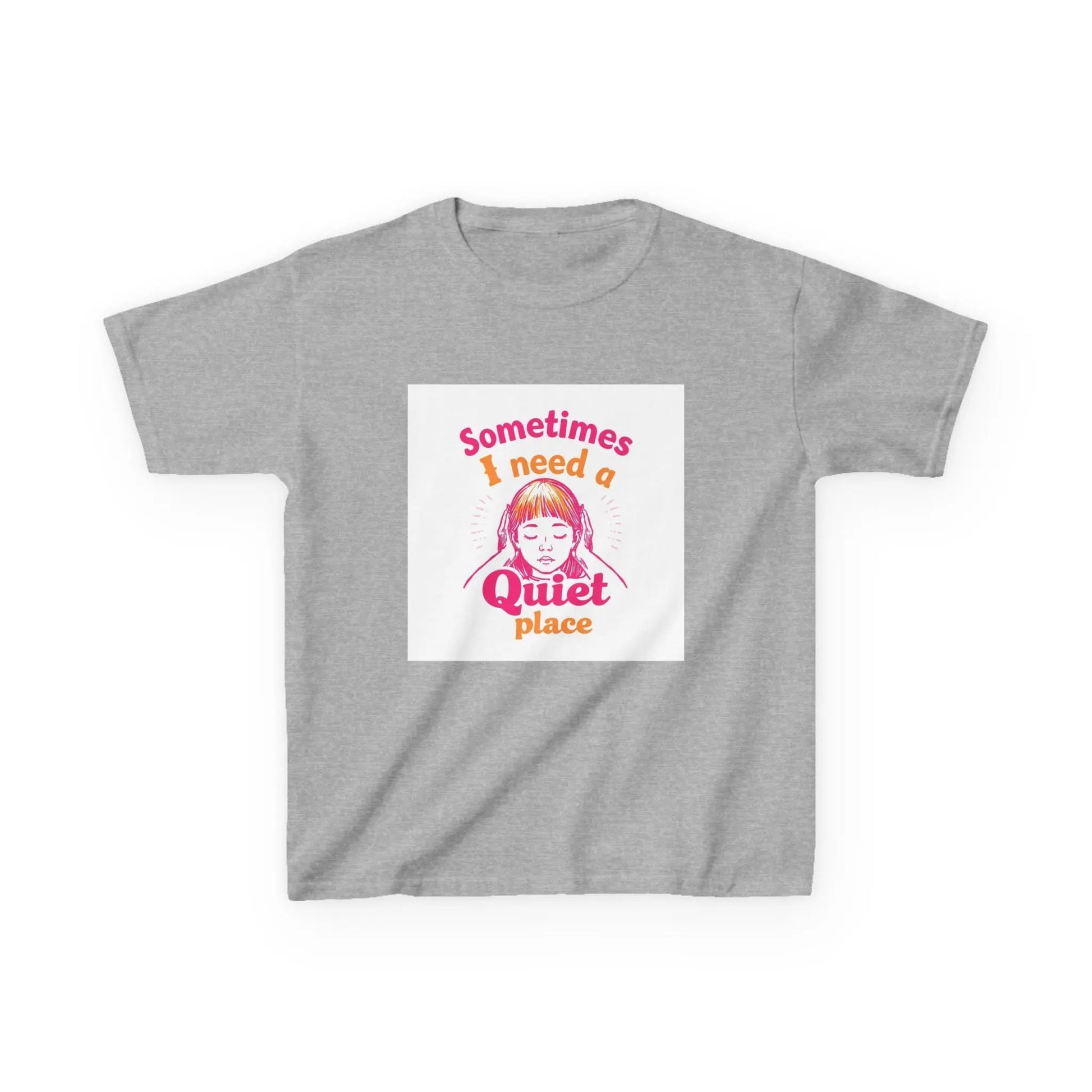 "Sometimes I Need a Quiet Place" - Kids Autism Awareness T-Shirt Printify