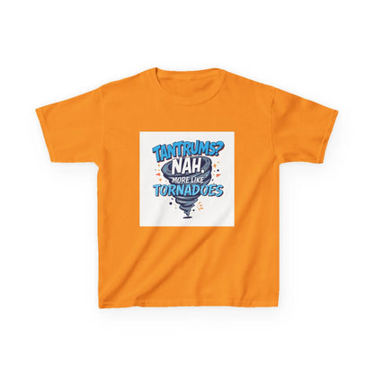 Kids Autism Awareness T-Shirt — "Tantrums? Nah, More Like Tornadoes" Funny Youth T‑Shirt Printify