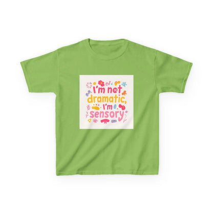 "I’m Not Dramatic, I’m Sensory" - Kids Autism Awareness T-Shirt Printify