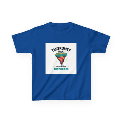 "Tantrums? Nah, More Like Tornadoes" - Kids Autism Awareness T-Shirt Printify