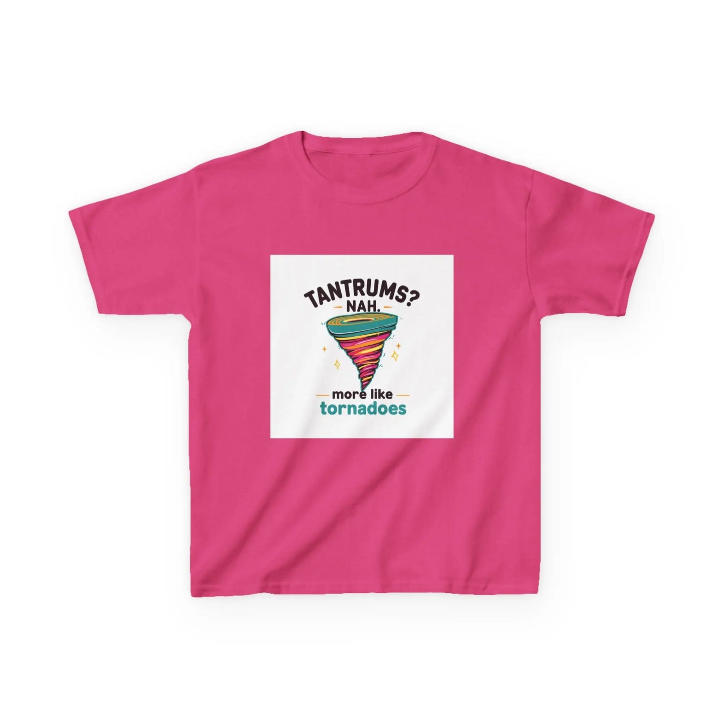 "Tantrums? Nah, More Like Tornadoes" - Kids Autism Awareness T-Shirt Printify